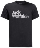 Мужская футболка Jack Wolfskin Brand T M Black M