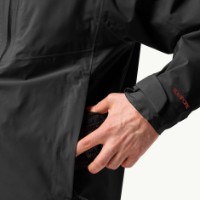 Мужская ветровка Jack Wolfskin Eagle Peak 2L Jkt M Black L фото №5 — интернет-магазин Desire.md
