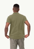 Polo Jack Wolfskin Essential Polo M Darkolivegreen M imaginea #3 — magazin online Desire.md
