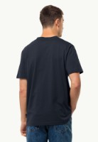 Мужская футболка Jack Wolfskin Jack Tent T M Navy M фото №3 — интернет-магазин Desire.md