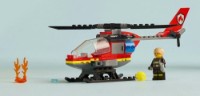 Конструктор Lego City: Fire Rescue Helicopter (60411) фото №5 — интернет-магазин Desire.md