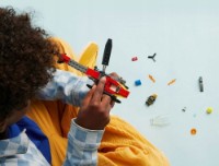 Конструктор Lego City: Fire Rescue Helicopter (60411) фото №2 — интернет-магазин Desire.md