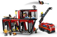 Set de construcție Lego City: Fire Station with Fire Truck (60414) imaginea #2 — magazin online Desire.md