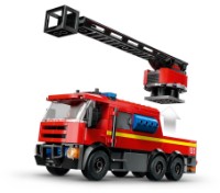 Set de construcție Lego City: Fire Station with Fire Truck (60414) imaginea #3 — magazin online Desire.md