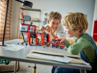 Set de construcție Lego City: Fire Station with Fire Truck (60414) imaginea #7 — magazin online Desire.md