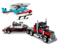 Set de construcție Lego Creator: Flatbed Truck with Helicopter (31146) imaginea #2 — magazin online Desire.md