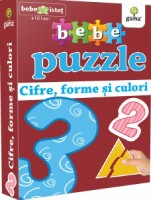 Книга Bebe Puzzle. Cifre, forme si culori (9789731498140)