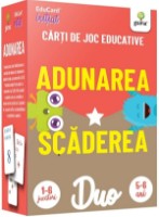 Книга Carti de joc educative. Adunarea • Scaderea. DuoCard (5948492861493)