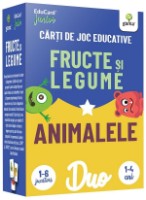 Книга Carti de joc educative. Fructe si legume • Animalele (5948492861455)