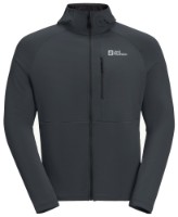 Мужская толстовка Jack Wolfskin Kolbenberg Hooded Fz M Gray XL