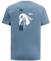 Tricou bărbătesc Jack Wolfskin Vonnan S/S Graphic T M Elemental Blue XXL imaginea #2 — magazin online Desire.md