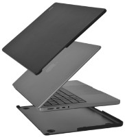 Husă pentru laptop WiWU 13.3 Pro 2020 Leather Shield Case Black imaginea #2 — magazin online Desire.md