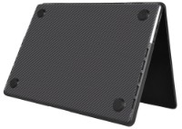 Чехол для ноутбука WiWU Ikavlar Crystal Shield MacBook Air 13.3 2020 Black Stripe фото №2 — интернет-магазин Desire.md