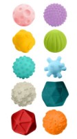 Set de mingi senzoriale Baby Mix 10pcs 53410