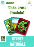 Книга EDUFLASH. Unde cresc fructele? 3+ (9789731498515)