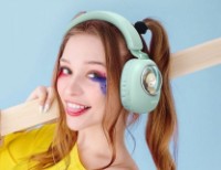 Căşti Hoco ESD11 Cute Mint Green imaginea #4 — magazin online Desire.md