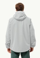 Jachetă pentru bărbați Jack Wolfskin Stormy Point 2L Jkt M Gray L imaginea #3 — magazin online Desire.md
