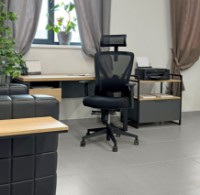 Scaun de birou Deco Orco-Plus Black imaginea #3 — magazin online Desire.md