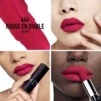 Ruj de buze Christian Dior Rouge Dior New Velvet 666 imaginea #3 — magazin online Desire.md