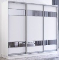 Dulap cu uşi glisante Mobildor-Lux Fox Mirror Elements 270x230 White (fox6416)