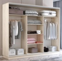 Dulap cu uşi glisante Mobildor-Lux Fox 260x240 Sonoma (fox6630) imaginea #2 — magazin online Desire.md