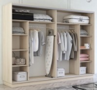 Dulap cu uşi glisante Mobildor-Lux Fox 280x60x210 Sonoma (fox7845) imaginea #2 — magazin online Desire.md