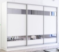 Dulap cu uşi glisante Mobildor-Lux Fox Mirror Elements 320x240 White (fox7226)