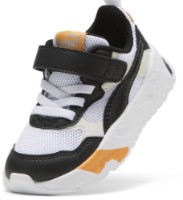 Adidași pentru copii Puma Trinity Ac+ Inf Puma White/Black/Vapor Gray/Clementine 20