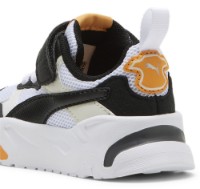 Adidași pentru copii Puma Trinity Ac+ Inf Puma White/Black/Vapor Gray/Clementine 20