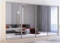 Шкаф-купе Mobildor-Lux Fox Mirror 380x200 Oak Sonoma (fox7501)