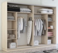 Dulap cu uşi glisante Mobildor-Lux Fox 320x240 Oak Sonoma (fox7457) imaginea #2 — magazin online Desire.md