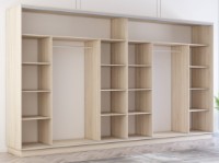 Dulap cu uşi glisante Mobildor-Lux Fox 380x210 Oak Sonoma (fox7209) imaginea #3 — magazin online Desire.md