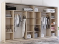 Dulap cu uşi glisante Mobildor-Lux Fox 400x230 Oak Sonoma (fox7122) imaginea #2 — magazin online Desire.md