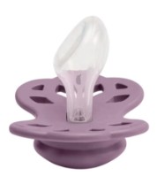 Пустышка BIBS Infinity 2 Pack 0+ months Fossil Grey/Mauve (165111) фото №2 — интернет-магазин Desire.md