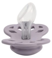 Пустышка BIBS Infinity 2 Pack 0+ months Fossil Grey/Mauve (165111) фото №3 — интернет-магазин Desire.md