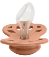 Пустышка BIBS Infinity 2 Pack 0+ months Vanilla/Peach (165109) фото №3 — интернет-магазин Desire.md