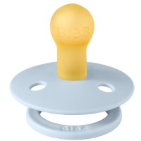 Пустышка BIBS Colour 2 Pack - Iron/Baby Blue 18+ months фото №2 — интернет-магазин Desire.md