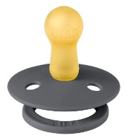 Пустышка BIBS Colour 2 Pack - Iron/Baby Blue 18+ months фото №3 — интернет-магазин Desire.md