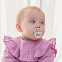 Suzeta BIBS Liberty Colour 2 Pack Eloise Blush Mix 0-6months imaginea #2 — magazin online Desire.md
