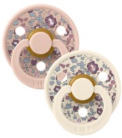 Suzeta BIBS Liberty Colour 2 Pack Eloise Blush Mix 0-6months