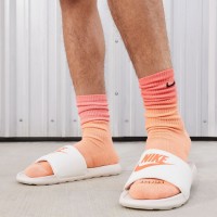 Șlapi pentru bărbați Nike Victori One Slide Sail/Safety Orange/Light Orewood Brn, s.41 imaginea #8 — magazin online Desire.md