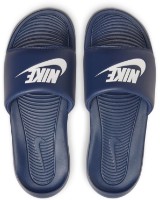 Șlapi pentru bărbați Nike Victori One Slide Midnight Navy/White, s.40 imaginea #4 — magazin online Desire.md