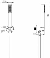 Set pentru duș VOLLE Sistema R (1585.090102) imaginea #3 — magazin online Desire.md