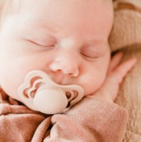 Suzeta BIBS Supreme Silicone 2 Pack - Vanilla/Peach 0+ months (160350) imaginea #2 — magazin online Desire.md