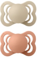 Пустышка BIBS Supreme Silicone 2 Pack - Vanilla/Peach 0+ months (160350)