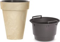 Ghiveci Prosperplast Cube Slim Concrete Effect DCUS355E-CY700 imaginea #2 — magazin online Desire.md