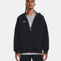 Мужская толстовка Under Armour Rival Fleece FZ Hoodie Black XXL фото №3 — интернет-магазин Desire.md