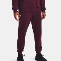 Мужские спортивные штаны Under Armour Rival Fleece Joggers Dark Maroon/White, s.XXL фото №3 — интернет-магазин Desire.md