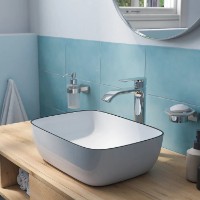 Умывальник Imprese Black Edge i11098 фото №3 — интернет-магазин Desire.md