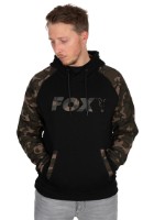 Мужская толстовка Fox Black Camo Raglan Hoodie XL фото №1 — интернет-магазин Desire.md